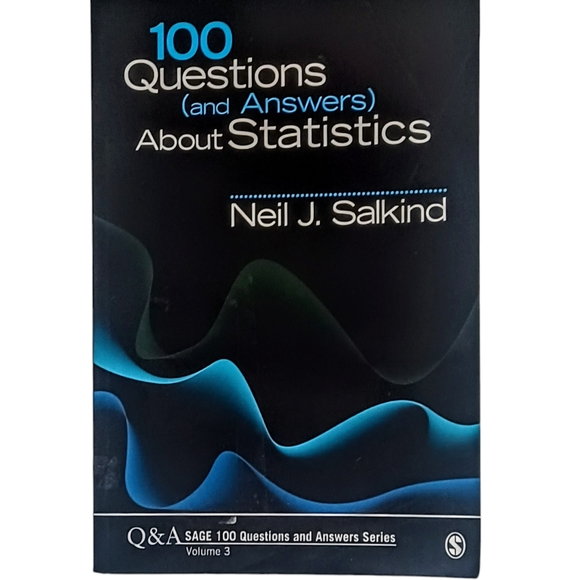 100 Questions (and Answers) About Statistics Neil J. Salkind Desk Reference Book - Picture 3 of 3